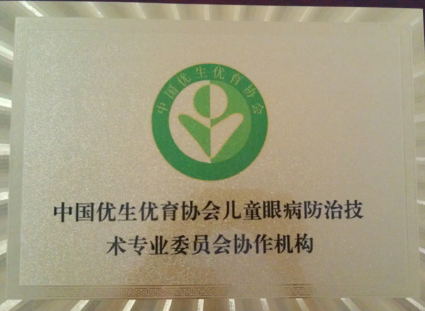 中國優(yōu)生優(yōu)育協(xié)會(huì)兒童眼病防治技術(shù)專業(yè)協(xié)作機(jī)構(gòu)